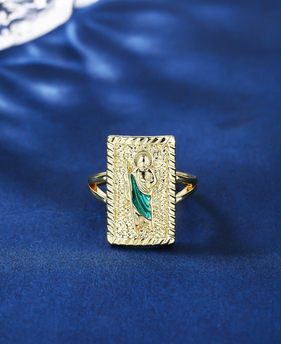 Anello unisex donne colore oro