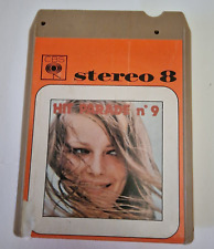 CASSETTA MUSICA ITALIANA STEREO 8 HIT PARADE N9 RAFFAELLA CARRA' POOH...CBS 1976