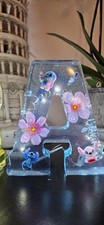 Lettera RESINA EPOSSIDICA con LUCE Stile STITCH!