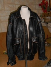 giubbotto in pelle aviatore " Vintage " taglia 50 /52 L ,usato