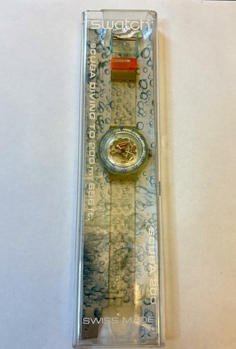 Vintage swatch scuba - 200, bolle