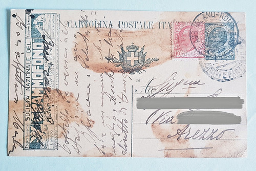 Cartolina postale appendice - cartolina,