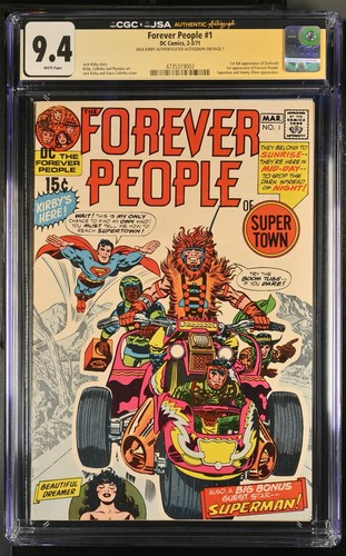 Forever people cgc 9 - people,