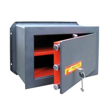 UTILIA Cassaforte a muro da incasso blindata antiscasso in acciaio verniciato