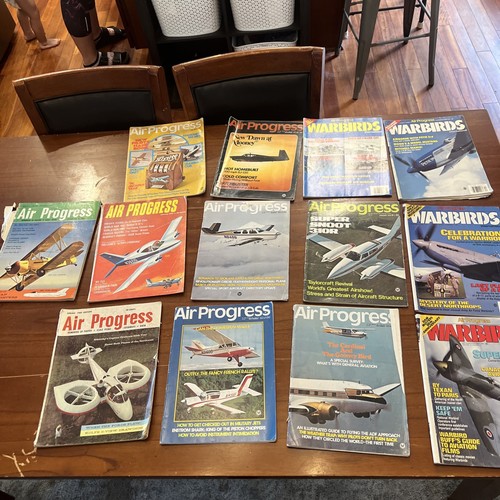 Lot vintage air progress - 13,