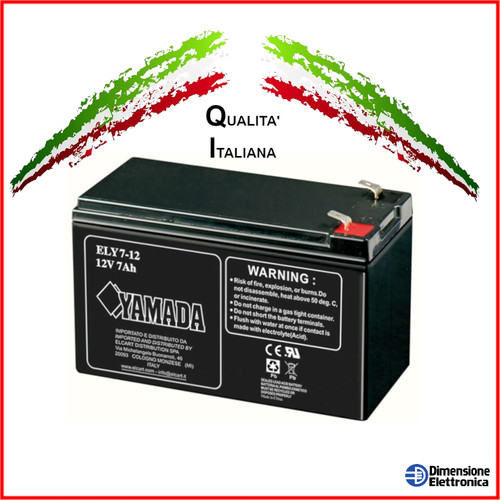 Batteria 12v 7ah - batteria,