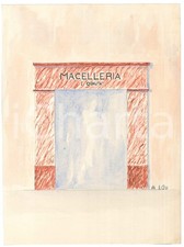 1934 PESARO Piazza Lazzarini