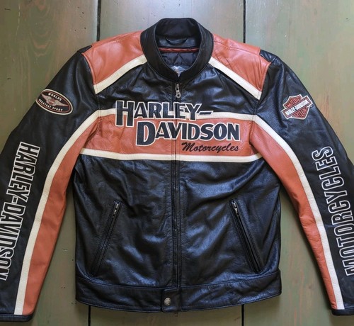 Giacca moto pelle - , harley