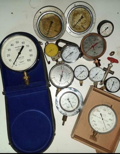 Lotto manometri epoca e - lotto, d'epoca