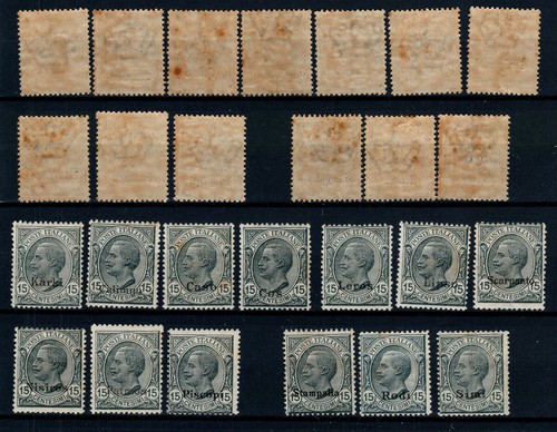 1912 colonie egeo giro - colonie,