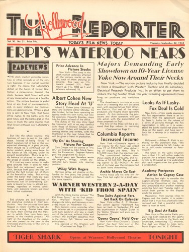 Sept 1932 the hollywood - 1932,