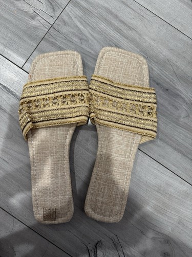 Ciabatte donna shein oro - , nuove