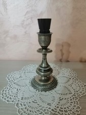 Antico candelabro in argento marchiato 800