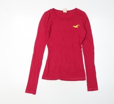 T-shirt Hollister donna rossa