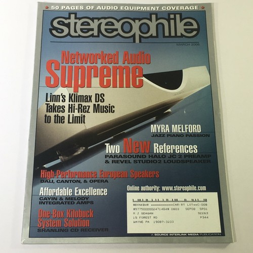 Stereophile magazine march - magazine,