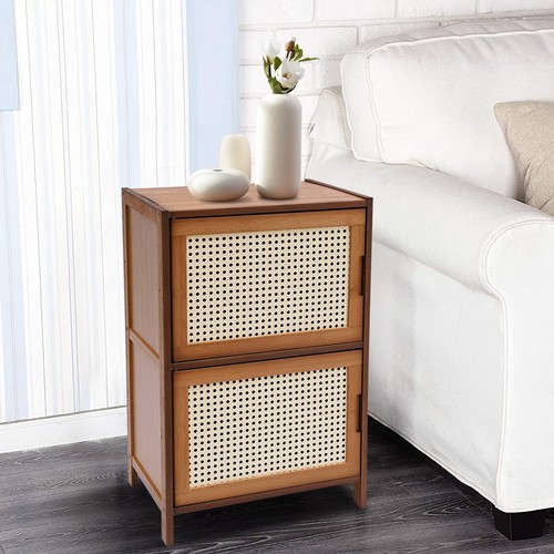 Comodino design moderno - , bambù