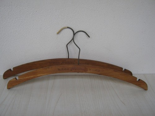 Antiche grucce legno - antiche, in