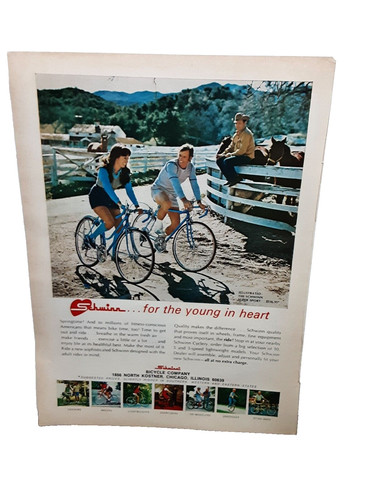 Pubblicità schwinn bike - pubblicità,