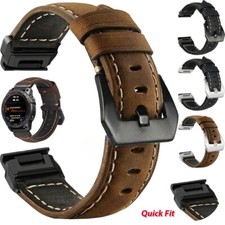 Cinturino Quick Fit per Garmin Fenix 8 E 7 7X 6 6X Pro 5 5X 965 3 Cinturino Orologio Pelle