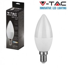 LAMPADINA LED A CANDELA IP20 V-TAC  BIANCO NATURALE E14 4,5W 4000K
