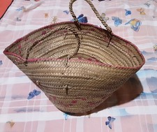 Borsa  Paglia Vintage Fatta Mano