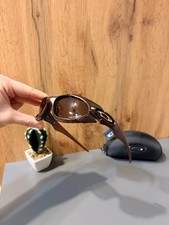 Vintage 90s Oakley Plate Brown