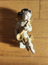 Angelo Putto alato In Legno
