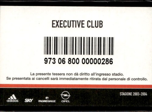 Tessera executive club - executive,