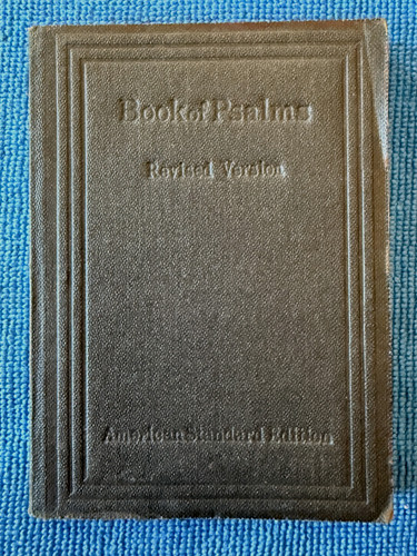 1901 antique book of - 4", psalms