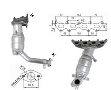 CATALIZZATORE PER FIAT IDEA