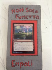 MTG WIZARD'S LIGHTNING FOIL - FOLGORE DELLO STREGONE FOIL - NEAR MINT