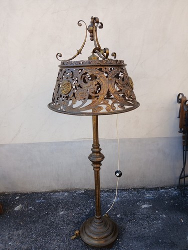 Lampada piantana ottone - in,