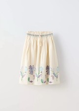 Gonna Zara bambino ricamo