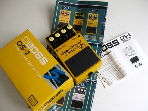 Boss overdrive pedale - os-2, /