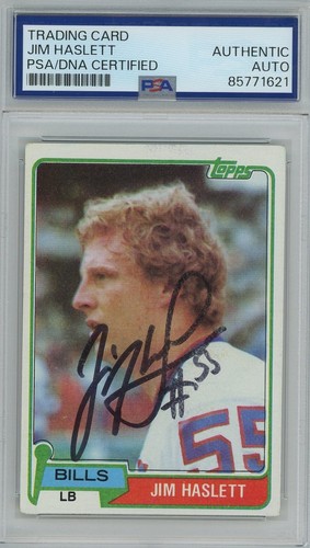 Jim haslett 1981 topps - jim,