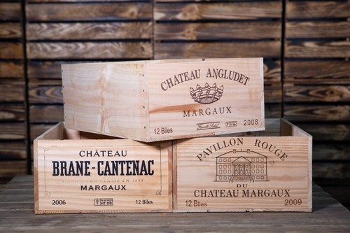 Cassetta porta vino - , francese