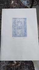 Bacosi manlio litografia ave - bacosi, "ave