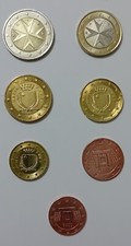 lotto monete Malta 2008 divisionale 7 monete " SPL"