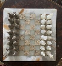 scacchiera alabastro