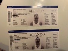 2 BIGLIETTI CONCERTO BLANCO MILANO 16-09-22, Ippodromo Snai-San Siro Milano