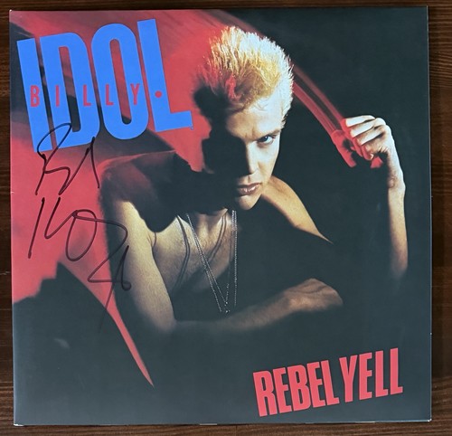 Billy idol firmato - billy, rebel