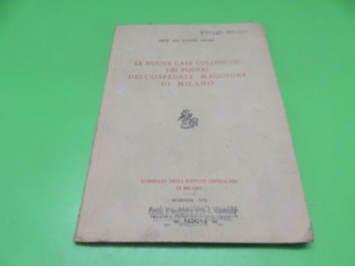 Nuove case coloniche - le,