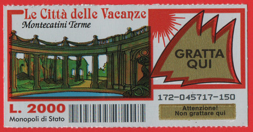 Gratta vinci lotteria - vinci,