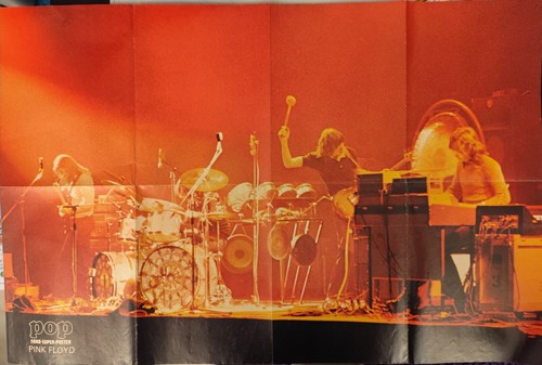 Pink floyd poster vintage - pink,