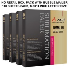 440 Sheets Bulk 125g A-SUB