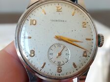 longines manuale Jumbo  acciaio anni ’50 ref. 23802