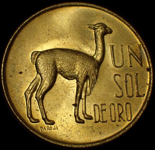 Moneta perù sol oro - oro, 1972