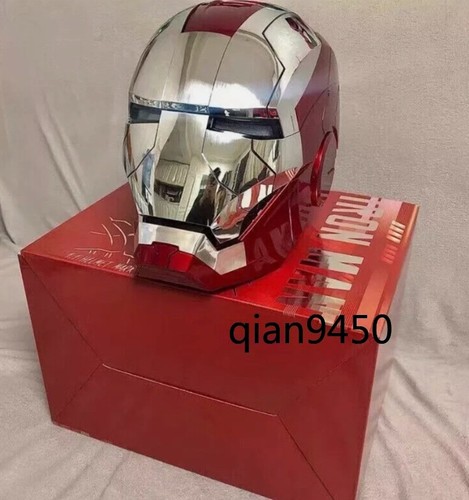 Casco iron man silver - iron, voce