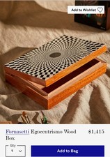 Fornasetti Egocentrismo Wood