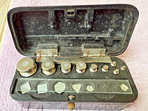 Vintage soviet weights set for - vintage,